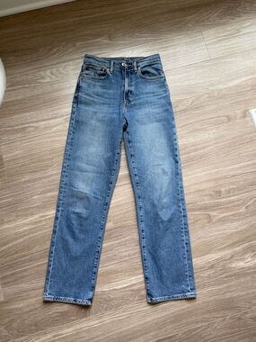 Buck Mason Women’s Rider Stretch Ridge Twill Denim Jeans Sz 26 EUC